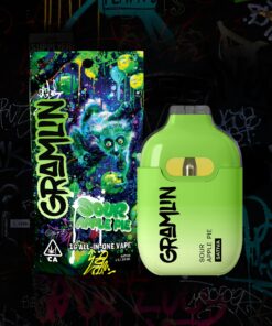 Gramlin Disposable Sour Apple Pie Vape