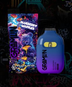 Gramlin Disposable Blueberry Waffles