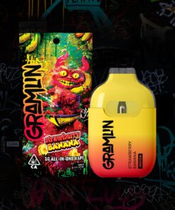 Gramlin Disposable Strawberry Banana Vape