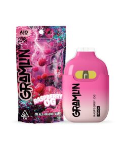 Gramlin Disposable Raspberry OG Vape 2G