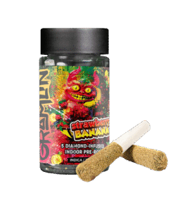 Gramlin Strawberry Banana Pre-rolls
